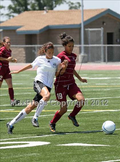 Thumbnail 2 in West Campus vs Dixon (CIF SJS D5 Final) photogallery.