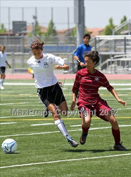 Thumbnail 1 in West Campus vs Dixon (CIF SJS D5 Final) photogallery.