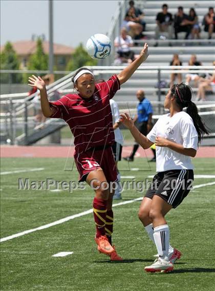 Thumbnail 1 in West Campus vs Dixon (CIF SJS D5 Final) photogallery.