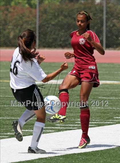 Thumbnail 3 in West Campus vs Dixon (CIF SJS D5 Final) photogallery.