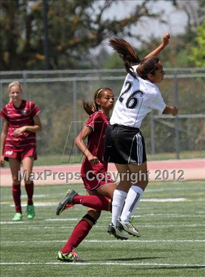 Thumbnail 2 in West Campus vs Dixon (CIF SJS D5 Final) photogallery.