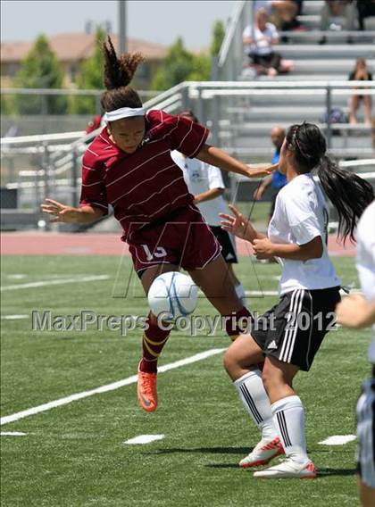 Thumbnail 2 in West Campus vs Dixon (CIF SJS D5 Final) photogallery.