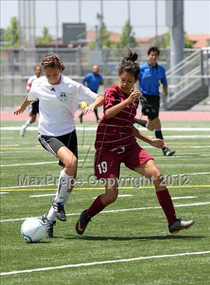 Thumbnail 3 in West Campus vs Dixon (CIF SJS D5 Final) photogallery.
