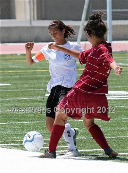 Thumbnail 2 in West Campus vs Dixon (CIF SJS D5 Final) photogallery.