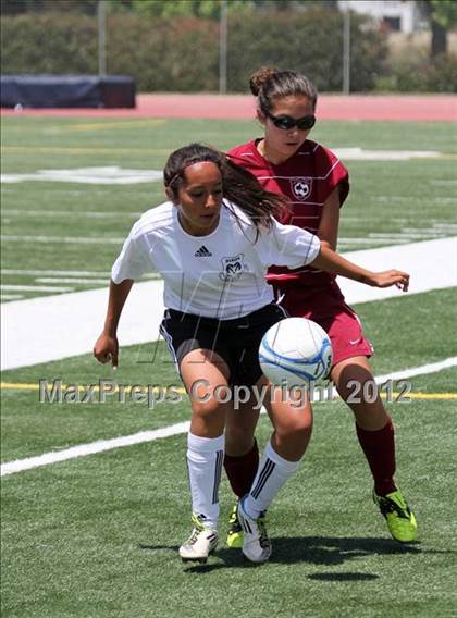 Thumbnail 1 in West Campus vs Dixon (CIF SJS D5 Final) photogallery.