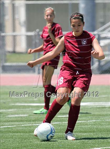 Thumbnail 2 in West Campus vs Dixon (CIF SJS D5 Final) photogallery.