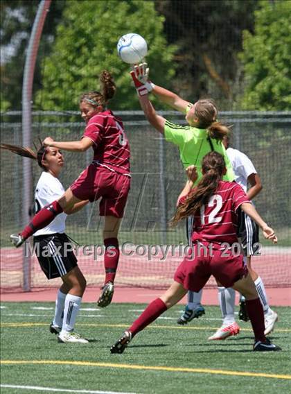 Thumbnail 2 in West Campus vs Dixon (CIF SJS D5 Final) photogallery.