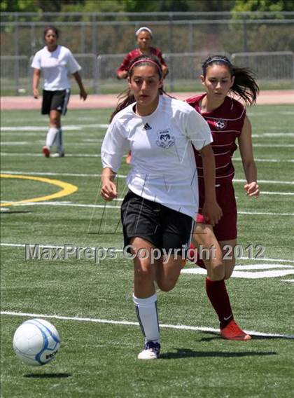 Thumbnail 2 in West Campus vs Dixon (CIF SJS D5 Final) photogallery.