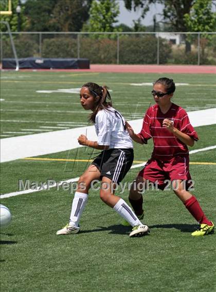 Thumbnail 2 in West Campus vs Dixon (CIF SJS D5 Final) photogallery.