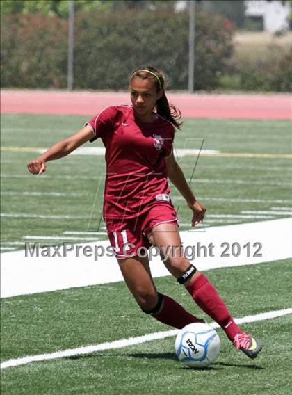 Thumbnail 3 in West Campus vs Dixon (CIF SJS D5 Final) photogallery.