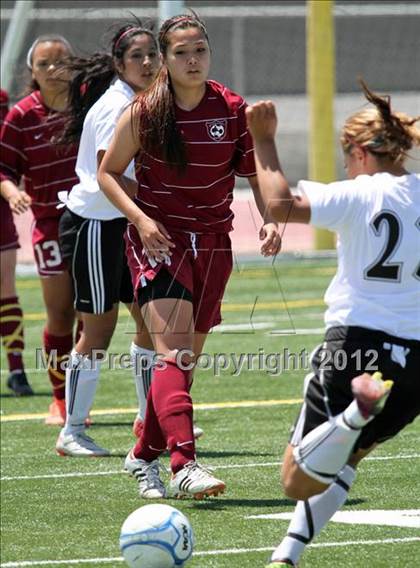 Thumbnail 1 in West Campus vs Dixon (CIF SJS D5 Final) photogallery.