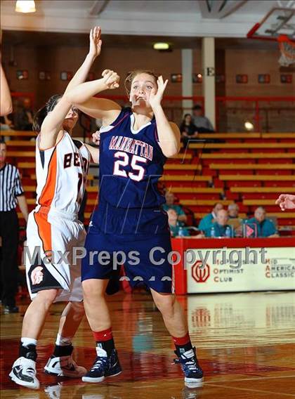 Thumbnail 2 in Beloit vs. Manhattan (McPherson Optimist Tournament) photogallery.