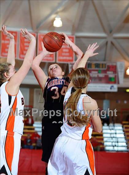 Thumbnail 2 in Beloit vs. Manhattan (McPherson Optimist Tournament) photogallery.