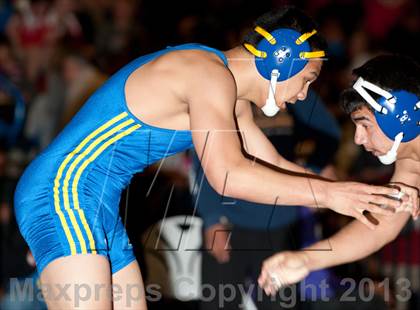 Thumbnail 2 in CIF CCS Wrestling Masters Championships (Day 1 - Round 2) photogallery.