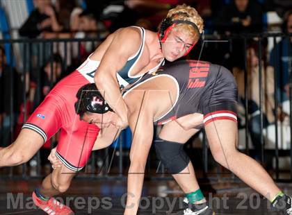 Thumbnail 1 in CIF CCS Wrestling Masters Championships (Day 1 - Round 2) photogallery.