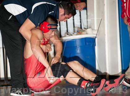 Thumbnail 2 in CIF CCS Wrestling Masters Championships (Day 1 - Round 2) photogallery.