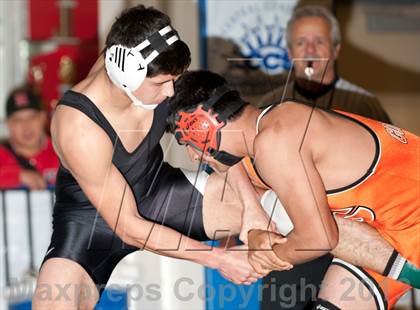 Thumbnail 2 in CIF CCS Wrestling Masters Championships (Day 1 - Round 2) photogallery.