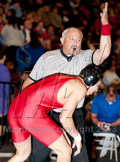 Thumbnail 2 in CIF CCS Wrestling Masters Championships (Day 1 - Round 2) photogallery.