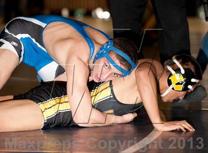 Thumbnail 1 in CIF CCS Wrestling Masters Championships (Day 1 - Round 2) photogallery.