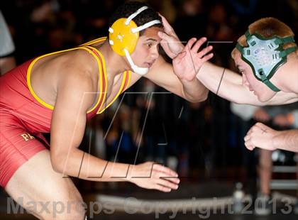 Thumbnail 2 in CIF CCS Wrestling Masters Championships (Day 1 - Round 2) photogallery.