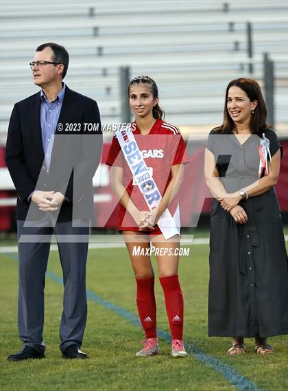 Thumbnail 3 in Charlotte Catholic @ Rocky River (Catholic Senior Night) photogallery.