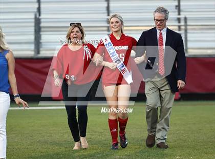 Thumbnail 2 in Charlotte Catholic @ Rocky River (Catholic Senior Night) photogallery.