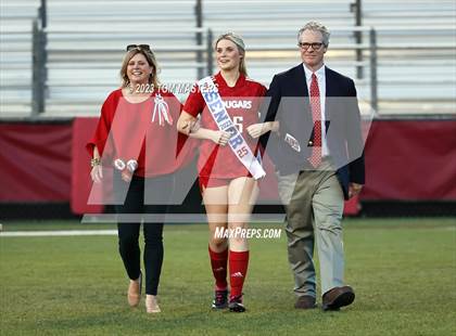Thumbnail 3 in Charlotte Catholic @ Rocky River (Catholic Senior Night) photogallery.