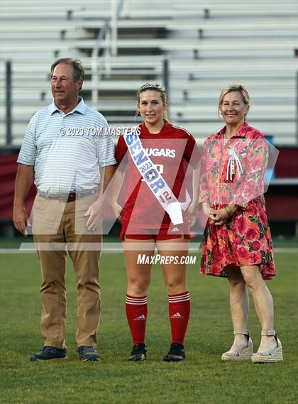Thumbnail 2 in Charlotte Catholic @ Rocky River (Catholic Senior Night) photogallery.