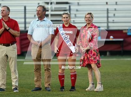 Thumbnail 3 in Charlotte Catholic @ Rocky River (Catholic Senior Night) photogallery.
