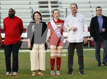 Thumbnail 1 in Charlotte Catholic @ Rocky River (Catholic Senior Night) photogallery.
