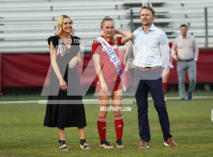 Thumbnail 3 in Charlotte Catholic @ Rocky River (Catholic Senior Night) photogallery.