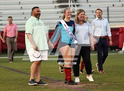 Thumbnail 2 in Charlotte Catholic @ Rocky River (Catholic Senior Night) photogallery.