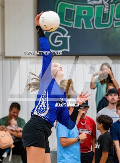 Thumbnail 3 in Grace Christian vs New Life Camp (Grace Christian School Crusader Classic - Championship) photogallery.