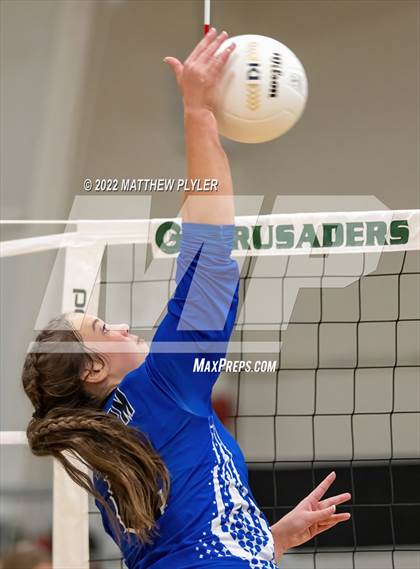 Thumbnail 1 in Grace Christian vs New Life Camp (Grace Christian School Crusader Classic - Championship) photogallery.