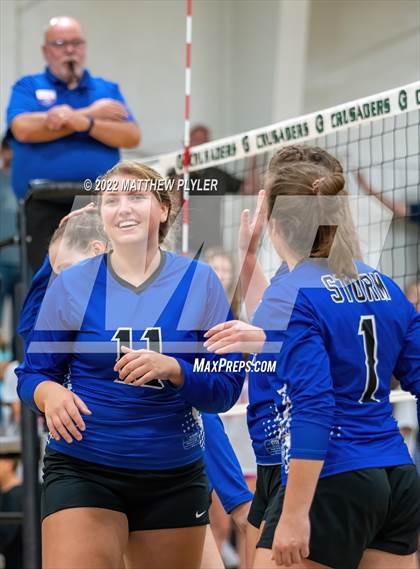 Thumbnail 1 in Grace Christian vs New Life Camp (Grace Christian School Crusader Classic - Championship) photogallery.