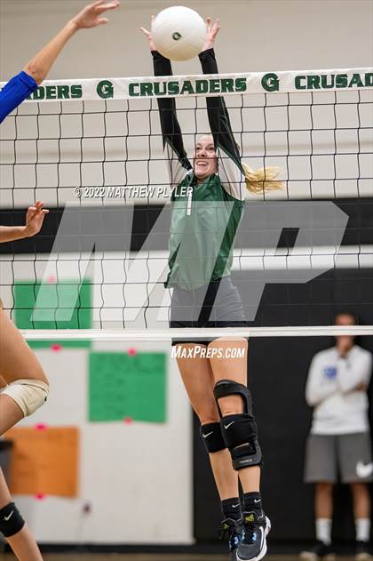 Thumbnail 2 in Grace Christian vs New Life Camp (Grace Christian School Crusader Classic - Championship) photogallery.