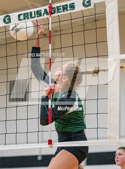 Thumbnail 3 in Grace Christian vs New Life Camp (Grace Christian School Crusader Classic - Championship) photogallery.