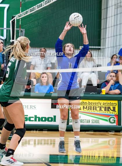 Thumbnail 2 in Grace Christian vs New Life Camp (Grace Christian School Crusader Classic - Championship) photogallery.