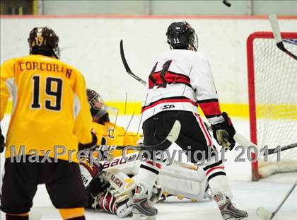 Thumbnail 2 in St. Joseph vs. New Canaan (FCIAC Final) photogallery.