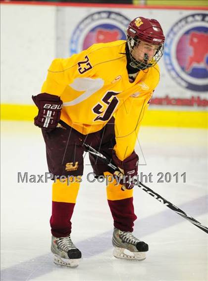 Thumbnail 2 in St. Joseph vs. New Canaan (FCIAC Final) photogallery.