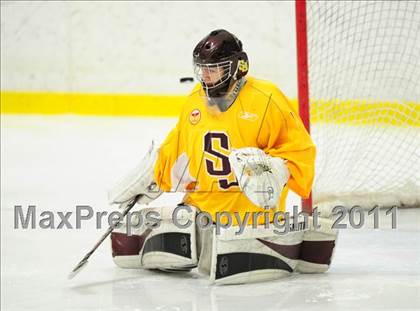 Thumbnail 2 in St. Joseph vs. New Canaan (FCIAC Final) photogallery.