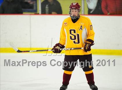 Thumbnail 2 in St. Joseph vs. New Canaan (FCIAC Final) photogallery.