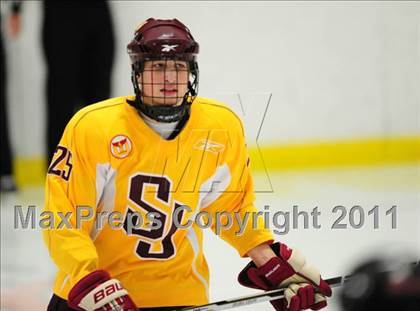 Thumbnail 1 in St. Joseph vs. New Canaan (FCIAC Final) photogallery.