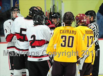 Thumbnail 1 in St. Joseph vs. New Canaan (FCIAC Final) photogallery.