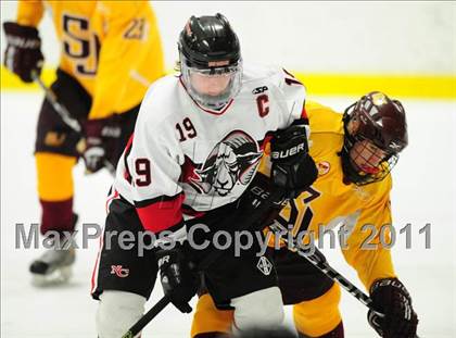 Thumbnail 2 in St. Joseph vs. New Canaan (FCIAC Final) photogallery.