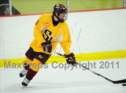 Thumbnail 2 in St. Joseph vs. New Canaan (FCIAC Final) photogallery.
