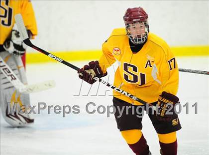 Thumbnail 2 in St. Joseph vs. New Canaan (FCIAC Final) photogallery.