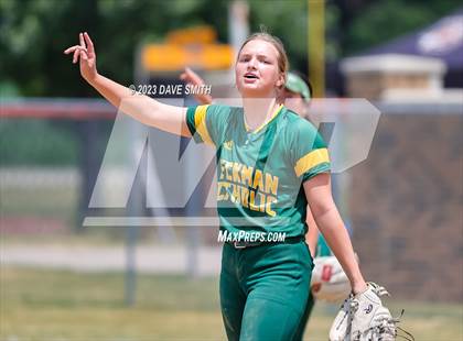 Thumbnail 2 in Waukon vs Beckman (West Delaware Invitational) photogallery.