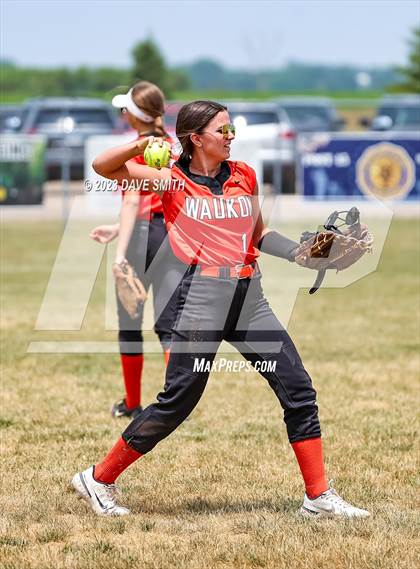 Thumbnail 2 in Waukon vs Beckman (West Delaware Invitational) photogallery.