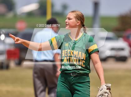 Thumbnail 3 in Waukon vs Beckman (West Delaware Invitational) photogallery.